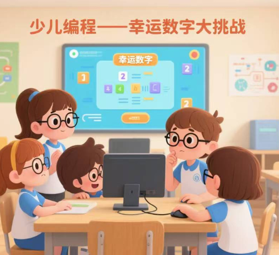 “未来智创客·AI编程启蒙营”——《幸运数字》活动报名